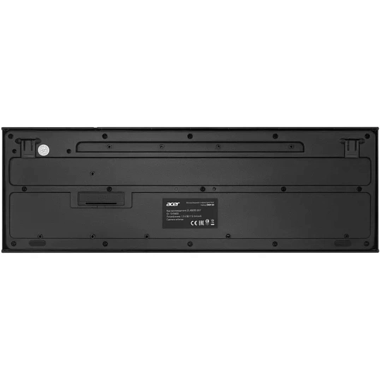 Набор клавиатура+мышь Acer OKR120 клав:black мышь:black USB//(ZL.KBDEE.007)