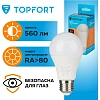 Лампа светодиодная Topfort E27 15W 3000K груша