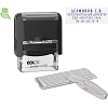 Штамп самонаборный NEW Printer С20-Set 4 стр.14х38мм 1 касса корпус черный