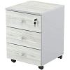 Тумба выкатная Easy St LT с/з 3ящ 400x420x563 сосна/серый
