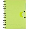 Ежедневник недатированный Bright Colours на спирали,  А5, 272 стр., ЛАЙМ