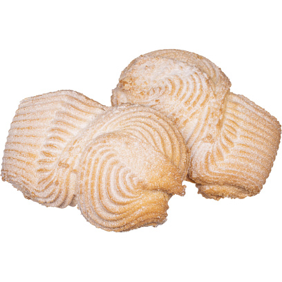 Печенье сдобное Наслада Хворост песочный, 1,8кг/уп