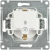 Розетка 1-м СП AtlasDesign 16А IP20 с заземлс з/ш с крыш. бел. SE ATN000146