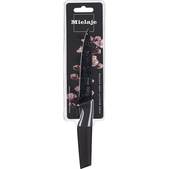 Нож кухонный Santoku 12,5  см. рукоять Soft Touch, Mielaje 81212