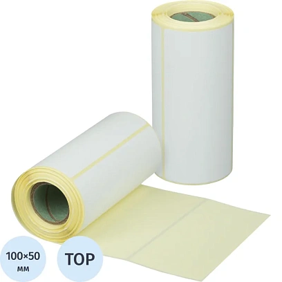 Термоэтикетки ТОП 100х50, 200 шт/рул, вт. 25