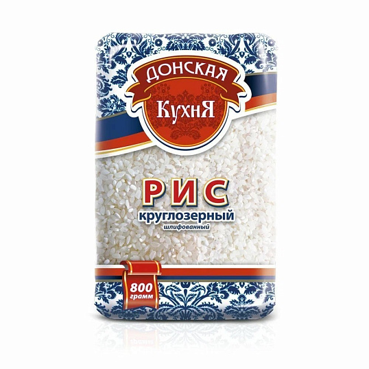 Рис круглый Донская Кухня 0,8кг