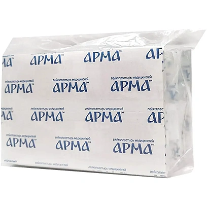 Лейкопластырь,19х72мм полимер.прозрач.ПЭ,100 шт/уп,АРМА