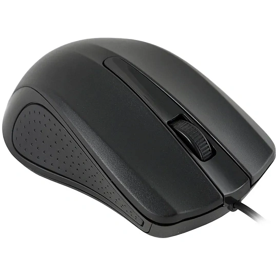 Мышь компьютерная Oklick 225M черный оптическая (1200dpi) USB (2but)