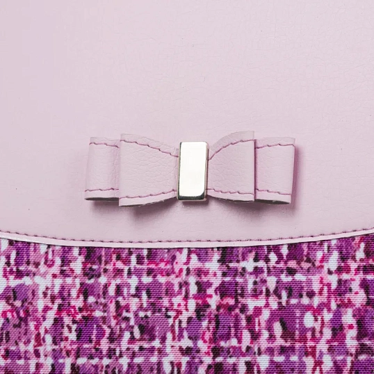 Ранец Комус Класс Basic Fashion твид розовый, 2 отд., эргоном. спинка