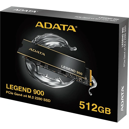 SSD накопитель ADATA LEGEND 900 512GB M.2 PCIe4.0x4(SLEG-900-512GCS)