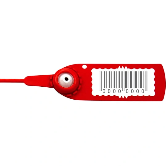 Пломба пластиковая универсальная номер/шк лазер Авангард,220мм,кр,1000шт/уп