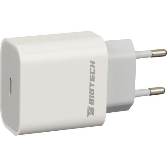 Зарядное устройство 18W,Type-C, белый BT-JCHR-001/C-IPN539