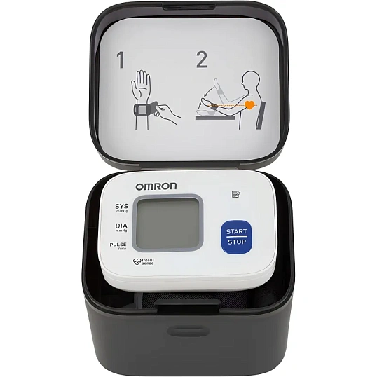 Тонометр OMRON RS2 на запястье с поверкой
