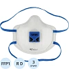 Полумаска фильтрующая UNIX Air 111V с кл FFP1 RD до 4ПДК 3шт/уп