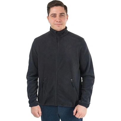 Толстовка флис цв. черный (200гр.) р. 44-46/170-176