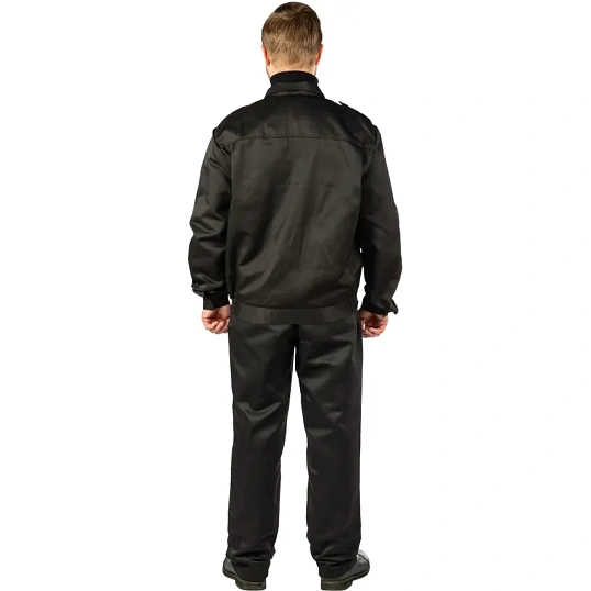 Костюм охранника К-м  Альфа  черн.(р.60-62)/170-176
