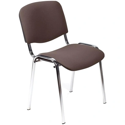 Стул БМФ Easy Chair Rio(ИЗО) хром, ткань коричневая C08