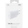 Зарядное устройство сетевое PERO TC33 USB-C, PD 3.0, 20W белый