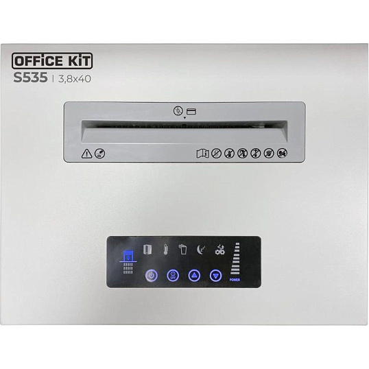Шредер (уничтожитель) Office Kit S535, P-4 ур.секр., до 35 листов, 50л