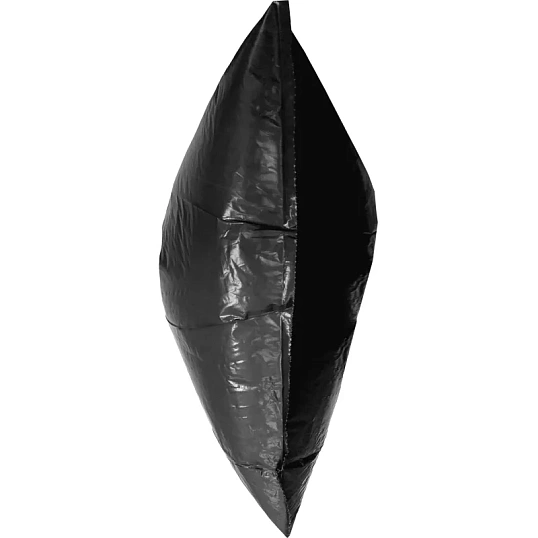 Мешки для мусора ПВД 75л 45мкм 25шт/рул черные 60x80см Luscan