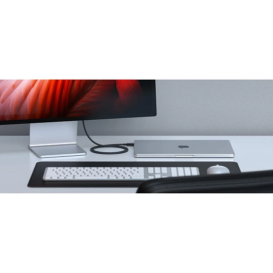 Кабель Satechi Thunderbolt 4 Pro Cable. Длина: 1м. Цвет: черный