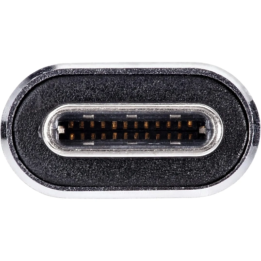 Кабель USB3.2 Gen2, AM->CM, 10Gbs, All Shell 1м VCOM <CU401M-1M