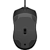 Мышь компьютерная HP проводная Wired Mouse 100 черный (6VY96AA)