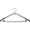 Вешалка-плечики WW_Attache HD607/MHP016 металл,покрыто ПВХ,р50-52 черн