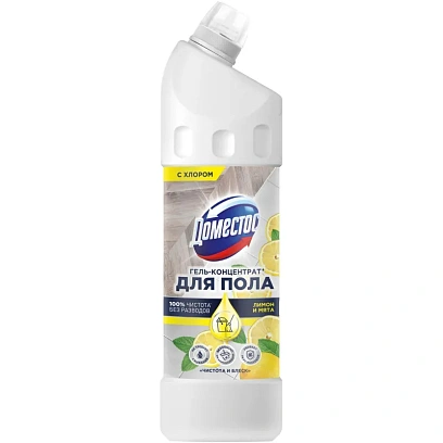 Средство для мытья пола ДОМЕСТОС чистота и блеск 1000мл