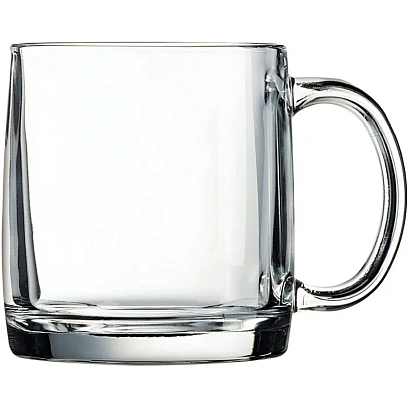 Набор кружек 380 мл. d=84 мм. h=97 мм. прозрач. Нордик 6шт/уп 61499