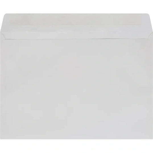 Конверт С4 ECOPOST белый стрип 229х324 без зап. 80г бел.92-100% 250 шт/уп