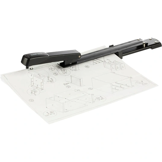 Степлер-брошюровщик Выбор есть, до 25 листов, черный