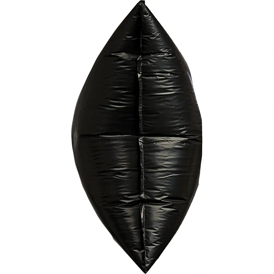 Мешки для мусора ПВД 100л 50мкм 10шт/уп черные 70х110см