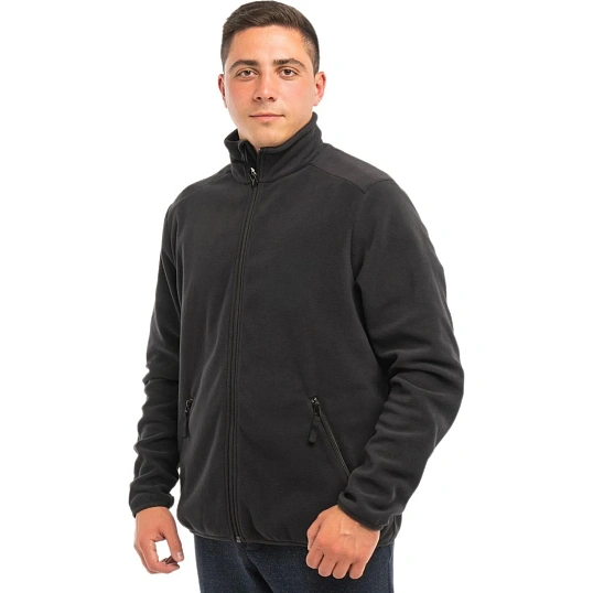 Толстовка флис цв. черный (200гр.) р. 44-46/170-176