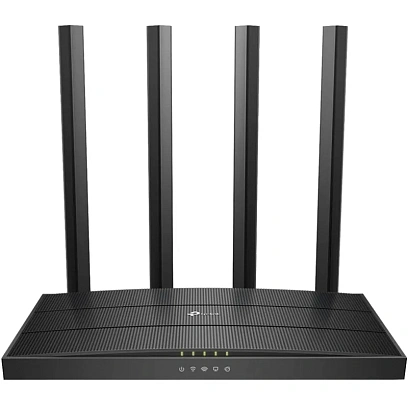 Маршрутизатор беспроводной TP-Link Archer C80 AC1900 10/100/1000BASE-TX чер