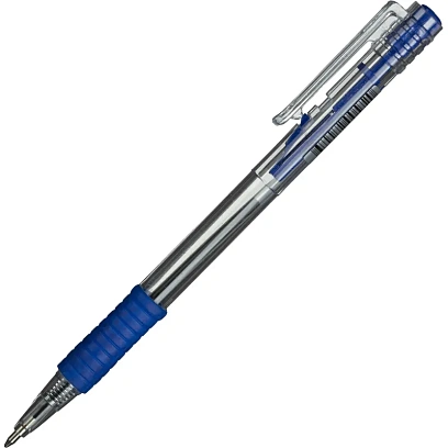 Ручка шариковая автомат. Attache Economy 0,5мм автомат рез.манжет,син