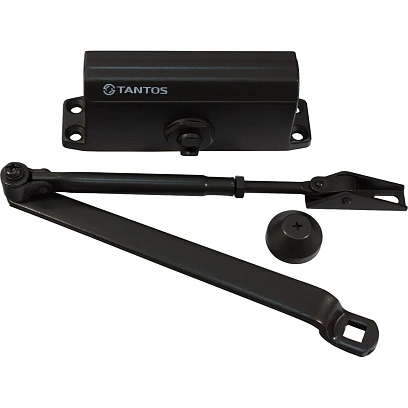 Доводчик TANTOS TS-DC045 черный дверной, усилие EN2, вес двери до 50 кг