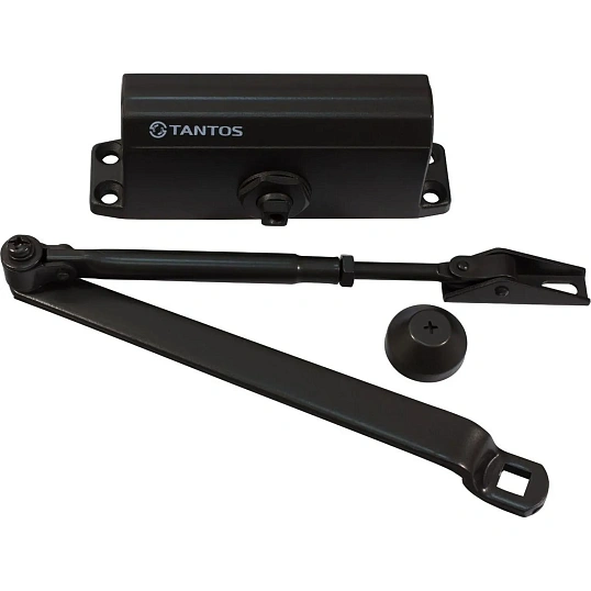 Доводчик TANTOS TS-DC045 черный дверной, усилие EN2, вес двери до 50 кг