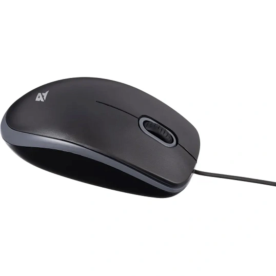 Мышь компьютерная Bigtech BM-B100BG черный/серый