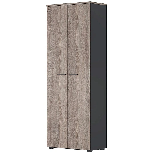 Корпус гардероба Комус Мебель К-Loft 241H010 786х420х2106 сонома темн/граф