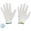 Перчатки нейлон/ПВХ Manipula МИКРОН (TNG-27/MG111) бел 10 п/уп р7,ПС