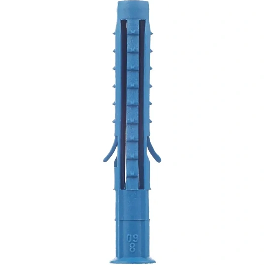 Дюбель распорный Чапай 8х60 полипропилен 100 шт/уп пакет Tech-Krep 117858