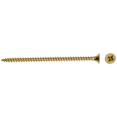 Саморезы универсальные  90х5,0 мм (100 шт/уп) желтые  Zitar (102267)