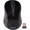 Мышь компьютерная A4 V-Track G3-280A, беспроводная, 1000dpi, серый/черный