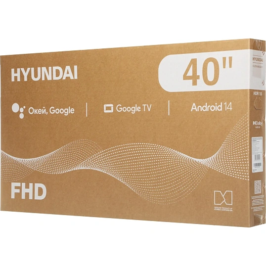 Телевизор Hyundai H-LED40BS5011, FHD, смарт (Google TV)