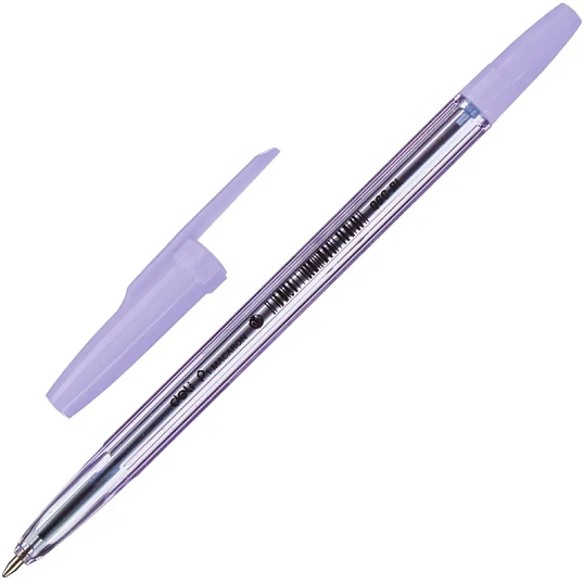 Ручка шариковая неавтомат. Deli P1-Macaron шар0,7мм,лин0,5мм,масл,асс