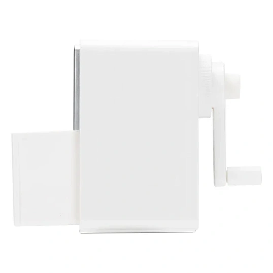 Точилка для карандашей механическая Deli 71160 1 отверстие пластик, белый