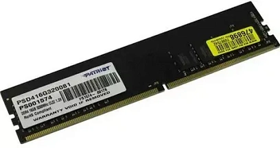 Модуль памяти Patriot DDR4 DIMM 16Gb 3200МГц(PSD416G320081)