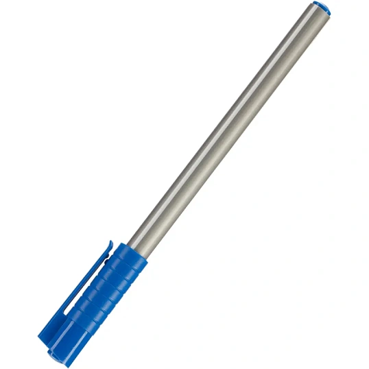 Ручка шариковая неавтомат. Комус Meteor, д.ш.1 мм,лин 0,7 мм,трехгранн,син