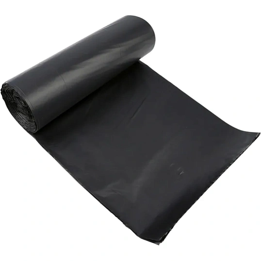 Мешки для мусора ПВД 240л 30мкм 10шт/рул черные 90х130см Элементари